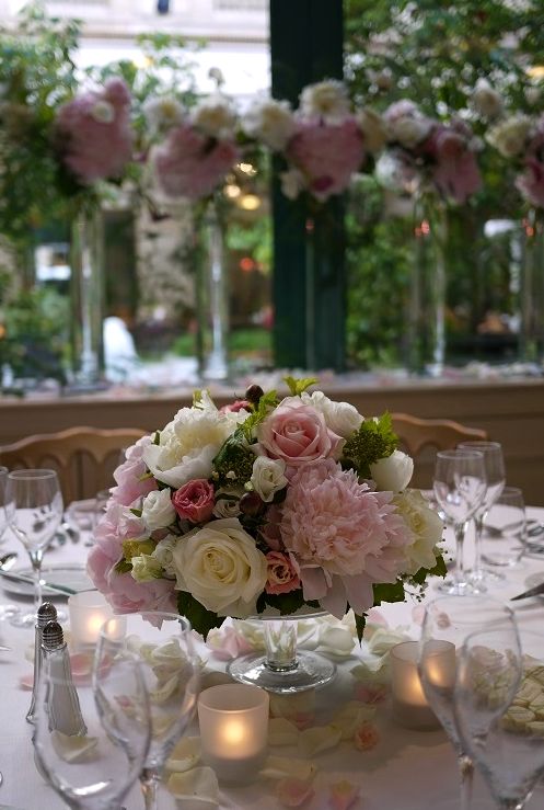 pivoine, hortensia, rose, calla, 