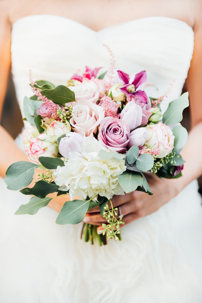 dahlia, rose, astilbe, clemathis, tulipe, 