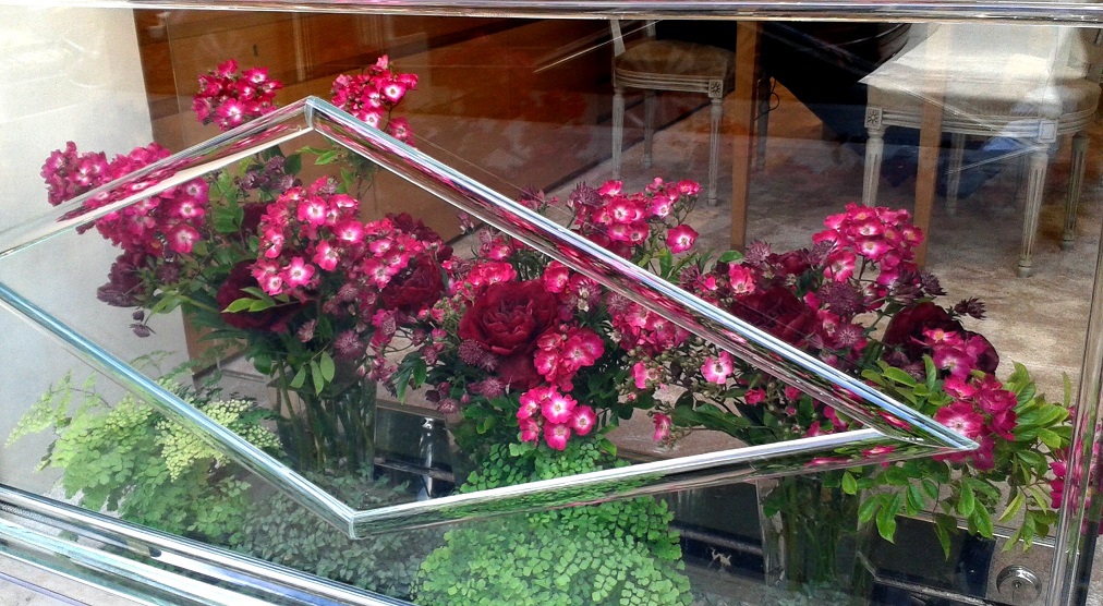 rose, pivoine, astrantia, 