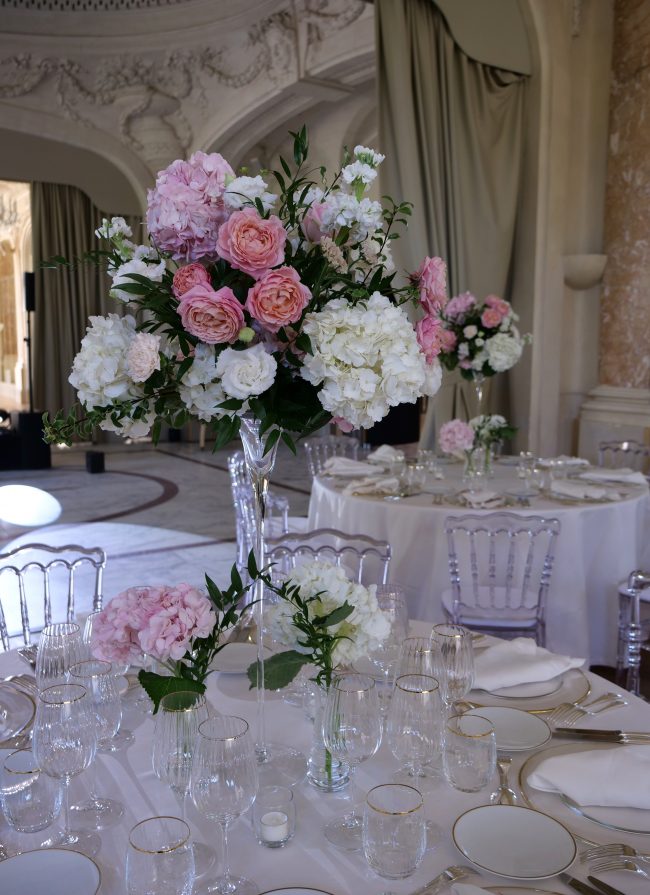 Composition florale, centre de table