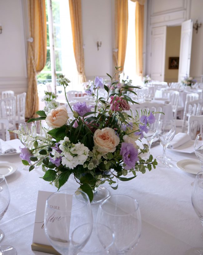 Composition florale, centre de table