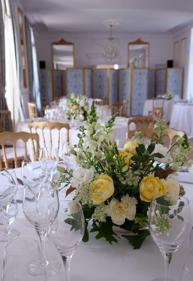 Composition florale, centre de table