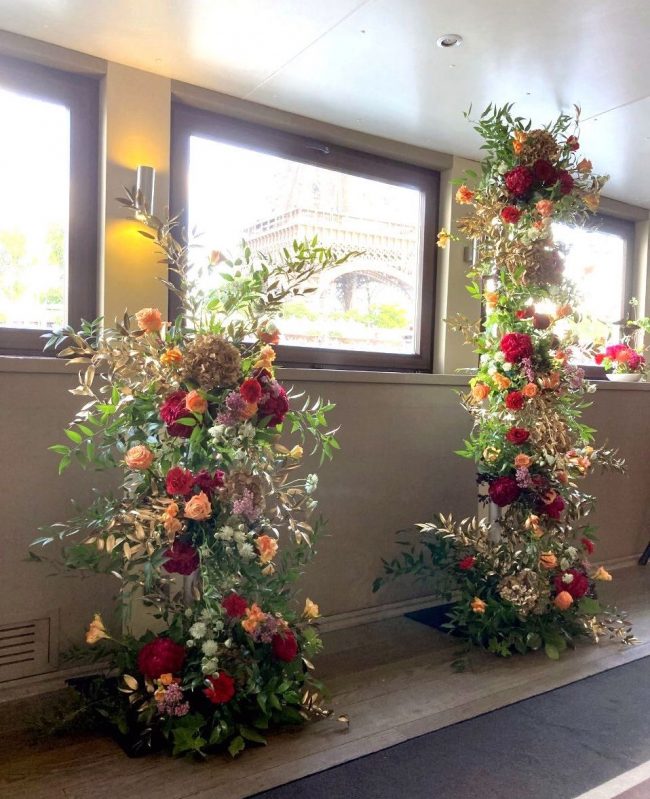 Composition mariage, cérémonie arche