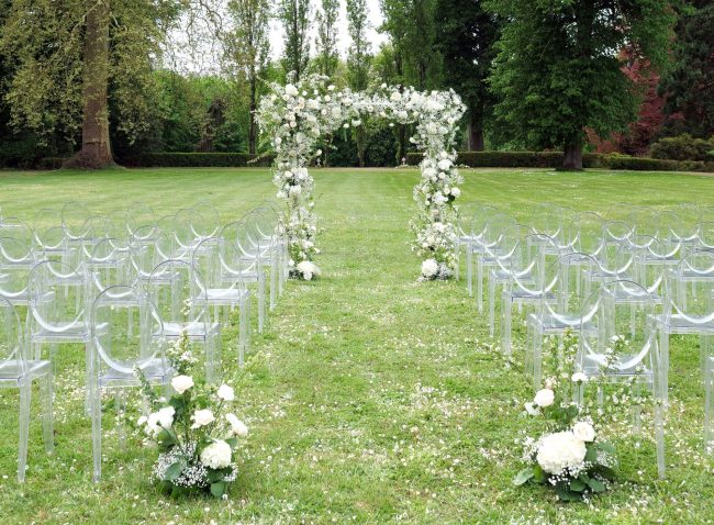 Composition mariage, cérémonie arche