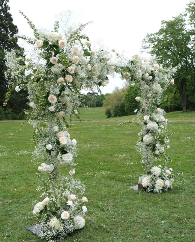 Composition mariage, cérémonie arche
