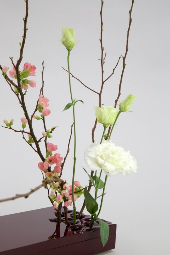 ikebana, composition florale